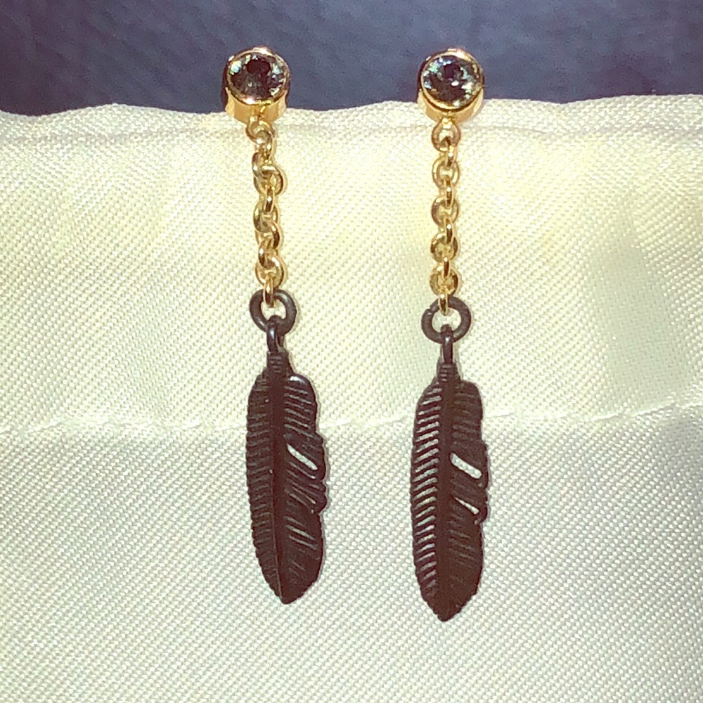 COACH Feather Earrings